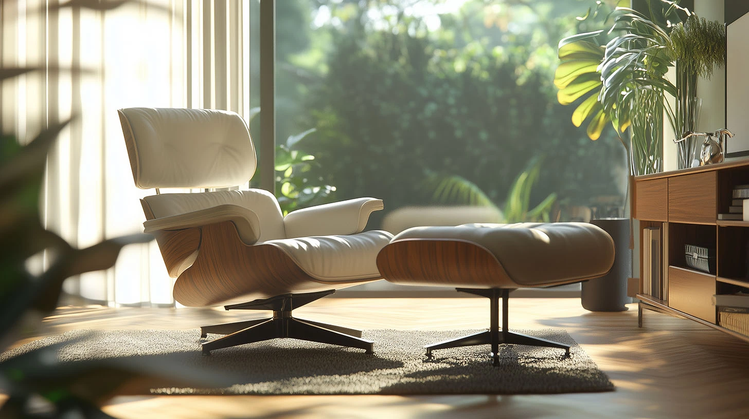 Acpartners-iç mimarlık-mimarlık-Eames- Lounge Chair and Ottoman