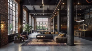 İç mimarlık-tarzlar-Industrial-loft-interior-design-min