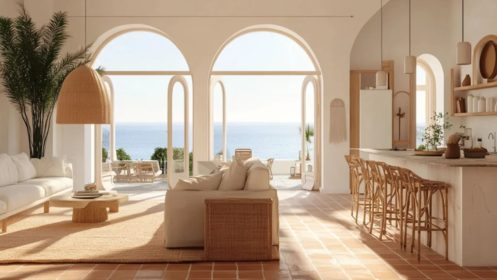 İç mimarlık-tarzlar-Modern-Mediterranean-interior-design-living-room