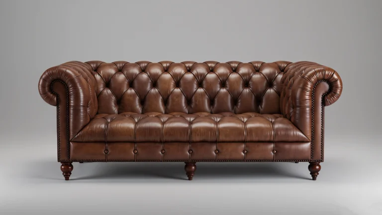 İç mimarlık ofisi-general view of iconic furniture Chesterfield sofa