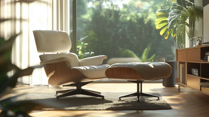 Acpartners-iç mimarlık-mimarlık-İkonik mobilyalar-Eames- Lounge Chair and Ottoman